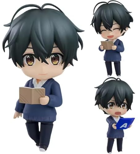 Figurine Miyano Yoshikazu de 10 cm - Tête interchangeable et figurine japonaise mobile - Collection de bureau Miyano Yoshikazu