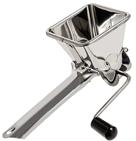 SIDCO Kräutermühle Edelstahl Gewürzmühle Kräuterhäcksler Kräuterschneider Metall