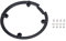 Ejoyous Mountainbike-Kettenschutz, Fahrrad Kettenblatt Schutz für Mountainbikes Kettenblatt 44T 4 Schrauben Schutzabdeckung Kettenschutz Kettenschutzring für M430, M590, M390