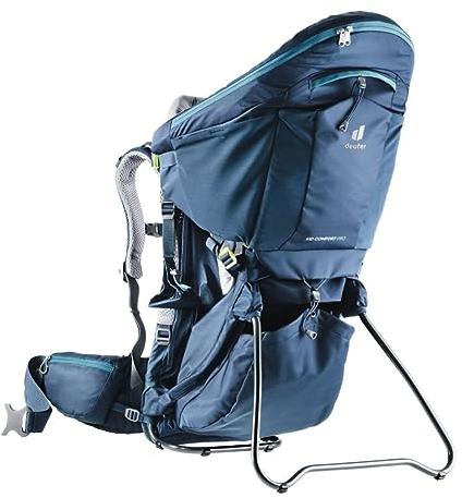 deuter Kid Comfort Pro Kindertrage mit Daypack, 12+10 L, midnight