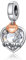 Nbsameng 925 Sterling Silber Familie Herz Charm, geeignet für Pandora-Armband, 5A Cubic Zirkonia, geeignet für europäische Armbänder und Halsketten