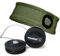 Sport Elite Stirnband mit JBL Bluetooth 5.0 On-Ear Kopfhörer und Mikrofon - Forest Green L/XL