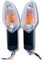 Yecnecty Weiße Linse Motorrad Blinker Licht Motorrad Vorne Hinten Anzeige Lampe Für Honda CBR 250R 300R CB300F CBF125 CBF 150 Stunner