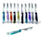 CLEARFEE Solingen Obsmesser Schälmesser Made in Germany aus Edelstahl Gemüsemesser Allzweckmesser Allesschneider sehr scharf (Bunt, 5)