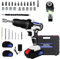 21V Akkuschrauber Set Akku-Bohrschrauber Akkubohrer mit 2×1,5Ah Akkus, LED Licht, 2 Geschwindigkeitsstufen, 25+1 Drehmomentstufen, 45Nm Akku Bohrmaschine Schrauber mit 26tlg Zubehör,Kit-Kasten