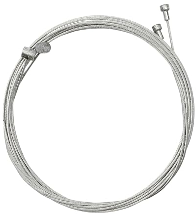 P4B | 2x Bremsseile für Vorder- und Hinterrad | Universell einsetzbar | Aus verzinktem Stahl | ca. 2.050 mm Länge | 1,6 mm Durchmesser | In Silber