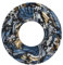 Majea Damen Loop Schal Schlauchschal Halstuch (880026) (blau 15)