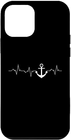 Hülle für iPhone 12 mini Anker Herzschlag Seefahrer See Seemann Geschenk