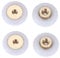 Shower Door Rollers 4Pcs 18mm Dia Sliding Shower Door Replacement Wheel Roller Casters Furniture Castors Runners Wheels For Shower Enclosures Runner Shower Door Wheels
