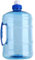 Jarra de agua de medio galón, botella portátil de 2 litros con asa, recipiente de agua de gran capacidad, sin BPA, de PET, para beber en casa, acampar al aire libre, deportes, senderismo, fitness, bot
