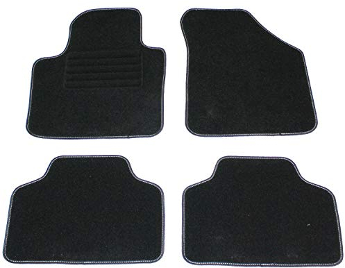 DBS 01765774 Fußmatten Set Vorne und Hinten schwarz