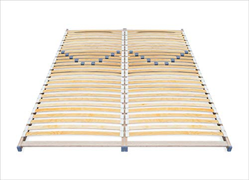 ECOFORM Lattenrost MIT Härtegradregulierung 140/160/180/200cm x 200 - vom Hersteller (140 x 200 cm)