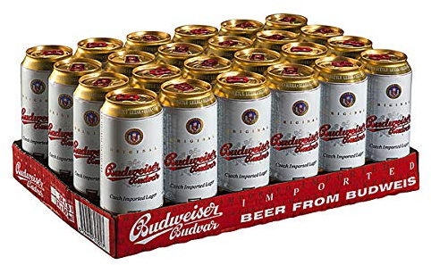20 Dosen Budweiser Budvar EINWEG Pfand inklusive a 0,5l 5% vol.