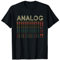 Music Producer Electronic Techno Keyboard Lover Retro Modular Synthesizer Analog Music Synth T-Shirt Schwarz S Classic Fit Short Sleeve Crew Neck T-Shirt Männer S