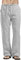 YAOHUOLE Herren Leinenhose Casual Kordelzug Herren Hosen Loose Fit Sommerhose Herren Leicht Lang Grau L