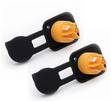 PONNYC 100 Stück 20A Powercon LED-Großbildschirm-Netzstecker PA66 Flammhemmender Industrie-Stromanschluss Out/IN (Color : 100xF)