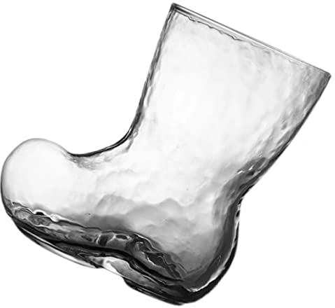 BESTonZON Bottes Verre à Vin Verre à Boire Allemand Verre à Cocktail Créatif Tasse De Boisson Botte Verre à Vin Verres à Liqueur De Botte Verre à Vin Transparent Tasse à Café Bière Un Verre