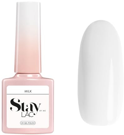 STAYLAC UV Nagellack Milk 5 ml - Farben - Weiß - UV Lack - Gel - Nägel - Nageldesign - Shellac