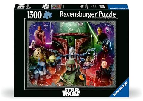 Ravensburger Puzzle 12000427 - Boba Fett: Bounty Hunter - 1500 Teile Puzzle für Erwachsene und Kinder ab 14 Jahren, Star Wars Geschenke