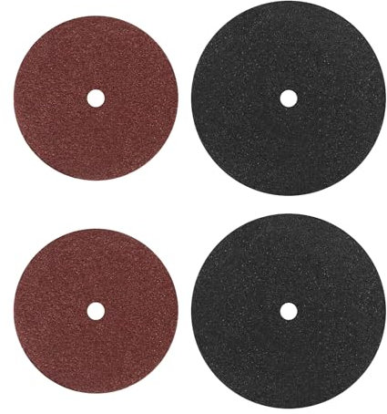 YINETTECH 40Pcs Rotary Saw Blade Set 24mm Cut-Off Wheels 20mm Sanding Papers Thin Cutting Blades Mini Grinding Wheel for DIY Cutting Detail Sanding Project