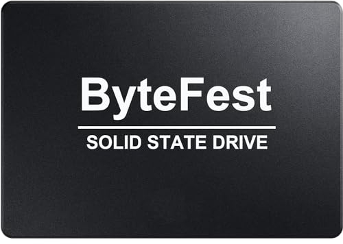 ByteFest SSD 64GB Disco Duro Sólido Interno 2.5 SATA III 6Gb/s 7mm (0.28) Internal Solid State Drive