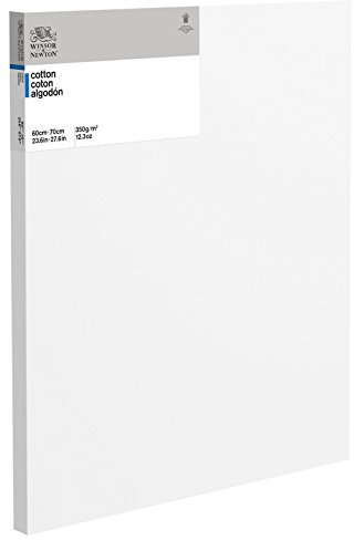 Winsor & Newton 6201148 - Keilrahmen Classic 3-fach grundiert 350 g/m², Leistendicke 35 mm, Baumwolle - Deep Edge - 60 x 70 cm