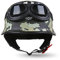 Moto Helmets® D33-Set „Army Woods“ · Brain-Cap · Halbschale Jet-Helm Motorrad-Helm Roller-Helm Scooter-Helm Bobber Mofa-Helm Chopper Retro Cruiser Vintage Pilot Biker Helmet Brille · L (59-60cm)