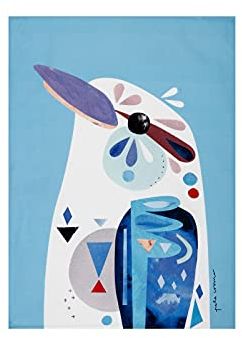 Maxwell & Williams Pete Cromer Vogel Geschirrtuch GX0026, Galah Design, 100% Baumwolle, 70 x 50 cm, Küchentuch Waschmaschinenfähig