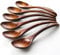 YFWOOD Cuchara Madera Juego de 6 Cucharas De Madera De Estilo Japonés Dispositivo De Cocina Té De Café Miel Cuchara Natural Accesorios de Cocina