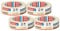 tesa Malerband CLASSIC im 4er Pack - Abdeckband zum Abkleben bei Malerarbeiten - lösungsmittelfrei, rückstandslos entfernbar - 4 Rollen je 50 m
