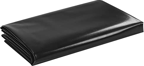 PJDDP Teichfolie 1 mm HDPE Gartenteich Teichfolien, Flexible vorgeschnittene Teichfolien für Fischteiche, Brunnen, Wasserspiele, Wasserfall, UV- und witterungsbeständig,3x4m/10x13ft