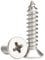 M4 x 40mm Self Tapping Screws, Phillips Flathead 304 Stainless Steel Screws, Fasteners Bolts for Plastic Wood Furniture and Drywall 50 Pcs