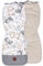 Pepi Beidseitig Sitzauflage Kinderwagen 33 x 85 cm - Sitzauflage Buggy 100% Baumwolle - Kinderwagen Einlage 6 Löcher für Sicherheitsgurte - Kinderwagen Sitzauflage Samtige Cappuccino-Safari