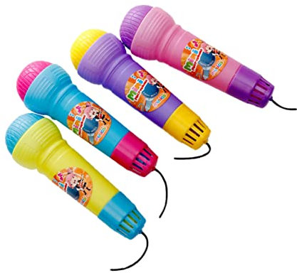 SKISUNO 4pcs Kids Echo Toddler Playset Kids Toys Kids Microphones for Singing Echo Microphone for Kids Toddler Electronics Microphone Kids Kid Microphone Infant Toys Child Model Mini