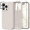 GONEZ Compatible with iPhone 16 Pro Max Case, Compatible with MagSafe, Liquid Silicone Case, 1 Screen Protector + 1 Len Protector, Full Body Protective Shockproof Phone Cover 6.9, Stone