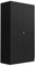 Nera 2 Door Wardrobe with Shelves and Hanging Rail, Storage Solution for Bedroom or Hallway, Wide Large Size Bedroom Storage W 100 x D 48 x H 180 cm (Black)