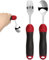 Disability Aids, Cutlery for Arthritic Hands -180°Bendable Spoon Fork Grips Set, Aids for Living, Arthritis for Hand Tremors, Travel Eating Utensils for Disabled, Elderly, Adults