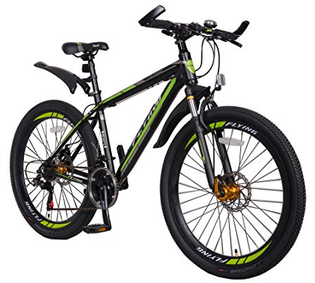 FLYing Lightweight 21 speeds Mountain Bikes Bicycles Strong Alloy Frame with Disc brake and Shimano parts Warranty