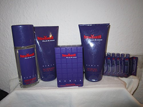 NEW YORKER Dress for the moment WOMAN 30 ml Eau de Parfum + 200 ml Bodylotion + 200 ml Duschgel + 12 Proben a 1,6ml