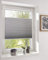 DécoProfi Wabenplissee ohne Bohren verdunkelnd Weiss 100cm x 220cm I Verspannte Plissees nach Maß mit Klemmträger/Klemmfix I Blickdichte Innenrahmen-Plissees zum Klemmen