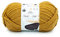 Lion Brand Hue + Me Garn zum Stricken, Häkeln und Basteln, sperrig und dick, weiches Acryl- und Wollgarn, Senf (1er-Pack)