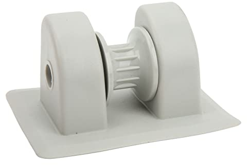 PVC Anker Tie Off Patch Ankerhalter Radanker Reihe Roller Boating Schlauchboote Kajaks Beiboot Zubehör Schlauchboot Ankerhalter(Weiß)