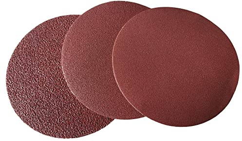 25-200 Stück Schleifscheibe Klett Schleifpapier rund Durchmesser 150mm P80 Körnung (25)