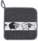 Kracht Küchen Textilien Schäfchen Baumwoll Topflappen 22x22 cm 2er Pack