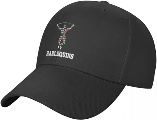 Harlequins Baseball Cap Snapback Sun Hat Rugby Football Military Tactical Thermal Visor Trucker Hat for Men Women