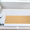 COSYLAND Duschmatte rutschfest 40 × 100cm - Duscheinlage rutschfest mit Ablauf - Weiche PVC-Luffa Antirutschmatte Badewanne - Schnell Trocknende Badematten - (Natur)