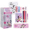 Disney Minnie Mouse Colouring & Stationery Set for Kids – Includes Pencil Case, Pen, Notepad, HB Pencils, Colour Markers, Colour Pencils, Eraser, Sharpener & Colouring Pages – Creative Gift for Kids