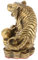 FLCPJGV Klassische Chinesische Tierkreiszeichen Skulptur Feng Shui Dekoration, Tiger