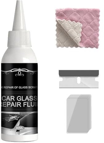 Glas Riss Reparatur Set,Auto Windschutzscheibe Cracked Repair Tool,Kfz-Glasreparaturflüssigkeit,Windscreens Cracks Repair Tools für Auto,Autoglas Nano Reparaturflüssigkeit,Glas Reparatur Flüssigkeit