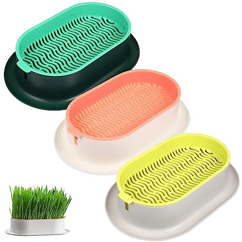 VICASKY 3 piante per di gatto, comoda pianta per gatta e gatta con materiali stabili, colori moderni